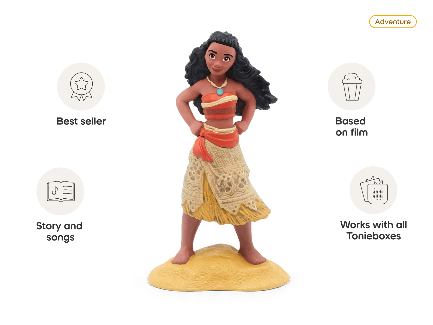 Disney Moana Toniebox 2 Starter Set - Cloud Pink - Image 11