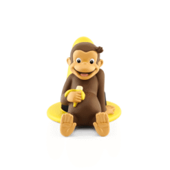 Alternative view of Curious George Tonie